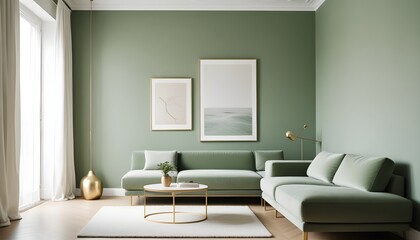 Photo interior modern design room 3d illustration