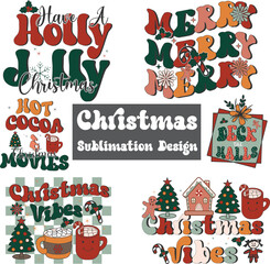 Christmas Sublimation Design