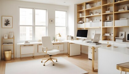 Fototapeta premium Photo interior modern design room 3d illustration