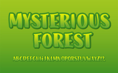 Mysterious Forest Font. Uneven Handwritten Alphabet. Fairy Typography. Scribble Witchy Letters and Numbers.