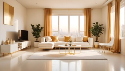 Photo interior modern design room 3d illustration