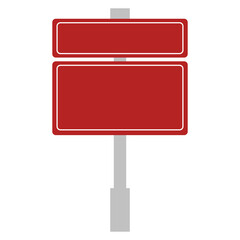 Fototapeta premium Road Sign Board