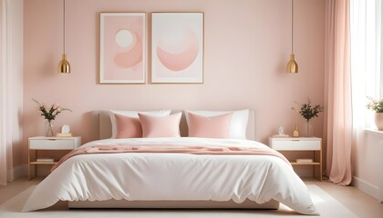 Photo interior modern design room 3d illustration