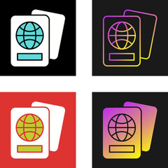 Passport Vector Icon