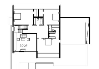 house building sketch architectural 3d illustration