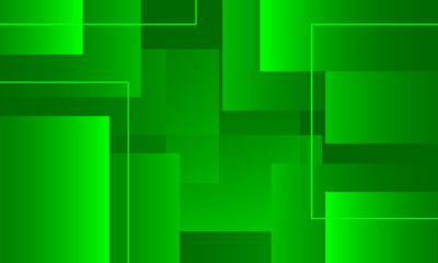 abstract green stacked rectangles background