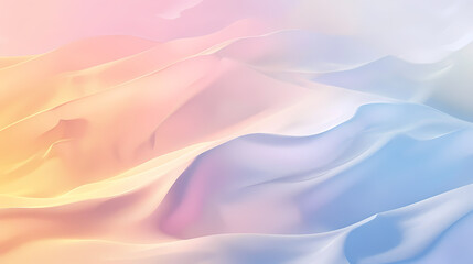 Obraz premium Abstract colorful desert sand dunes