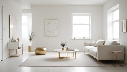 Photo interior modern design room 3d illustration