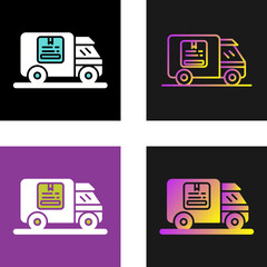Delivery Truck Vector Icon
