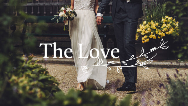 Minimal Wedding Title 04