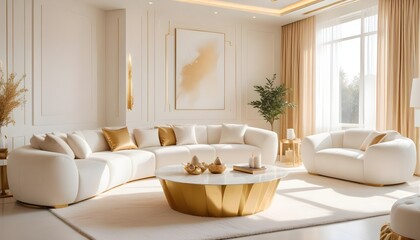 Photo interior modern design room 3d illustration