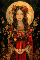 Mabon. Goddess Mabon