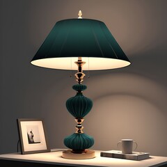 Vintage Elegance: Ornate Table Lamp