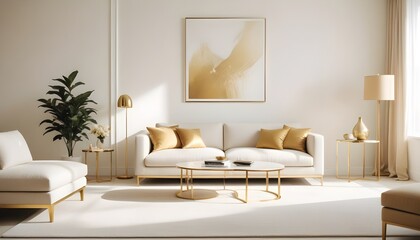 Photo interior modern design room 3d illustration