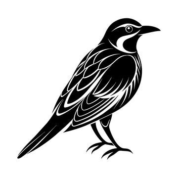 recommend clip art: A Bee Eater Bird Silhouette