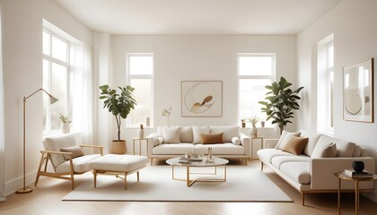 Photo interior modern design room 3d illustration