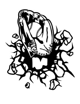 recommend clip art: Smash Wall Baseball Illustration, Ball Life Vector, Baseball Shirt Design Stencil, Baseball Gloves Clipart, Baseball Catcher Cut File