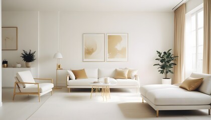 Photo interior modern design room 3d illustration