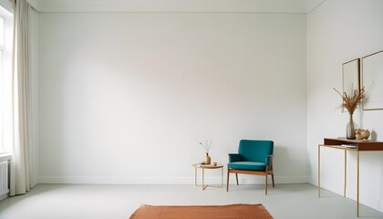 Photo interior modern design room 3d illustration