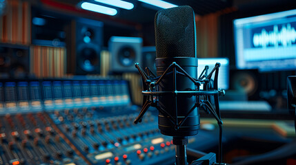 Professional Radio Advertising Studio