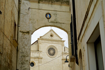 Gravina in Puglia, antica città rupestre. Bari, Puglia,Italia