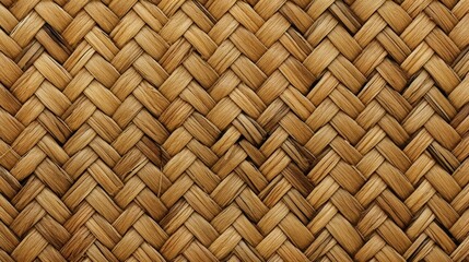 Woven Straw Texture