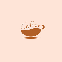 Creative Professional Trendy and Minimal COFFEE Logo Design, COFFEE Icon Logo in Editable Vector Format
