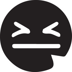 a emogi silhouette vactor