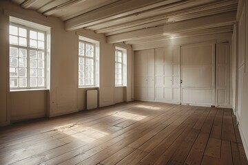 Empty spacious room