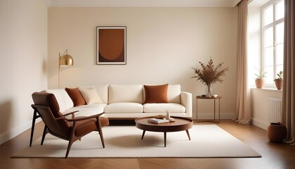 Photo interior modern design room 3d illustration