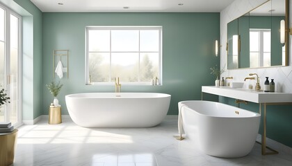 Photo interior modern design room 3d illustration