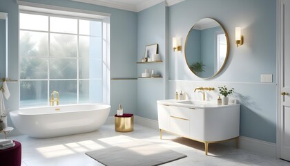 Photo interior modern design room 3d illustration