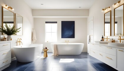 Photo interior modern design room 3d illustration