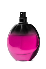 Perfume bottle isolated