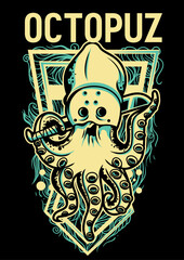 vector artwork octopus