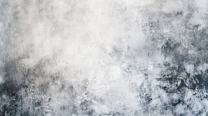 Fototapeta premium Abstract Grunge Wall Texture Background With White Light And Soft Grey Tones