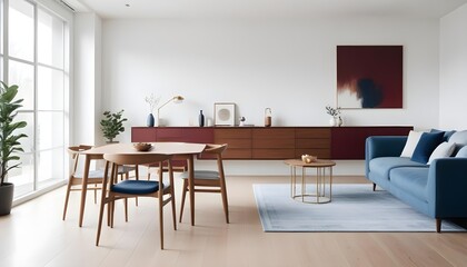 Photo interior modern design room 3d illustration