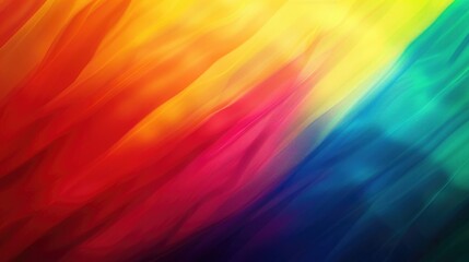 Gradient Horizontal. LGBT Symbol Blurred Rainbow Background. Pride Love Concept