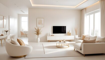 Photo interior modern design room 3d illustration