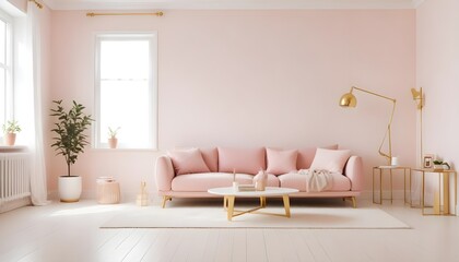Photo interior modern design room 3d illustration