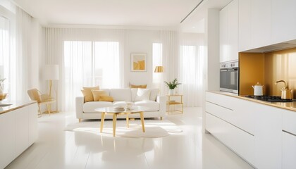 Photo interior modern design room 3d illustration