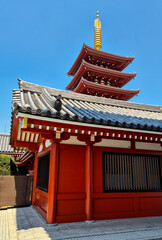 Night View of Sensō-ji Temple, Asakusa, Tokyo