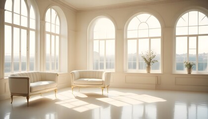 Photo interior modern design room 3d illustration