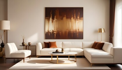 Photo interior modern design room 3d illustration