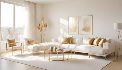 Photo interior modern design room 3d illustration