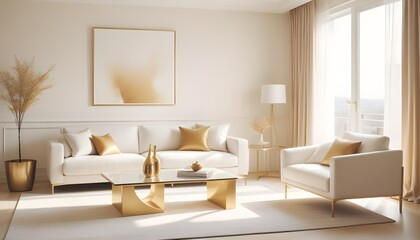 Photo interior modern design room 3d illustration