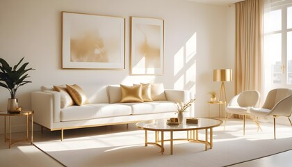 Photo interior modern design room 3d illustration