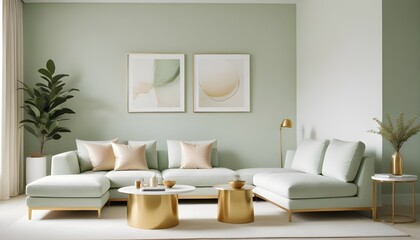 Photo interior modern design room 3d illustration