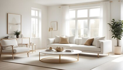 Photo interior modern design room 3d illustration