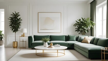 Photo interior modern design room 3d illustration